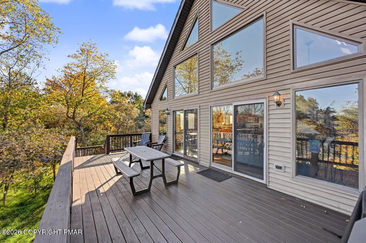 Huge Deck - 101 Tennyson Circle, Albrightsville, PA 18210, Albrightsville