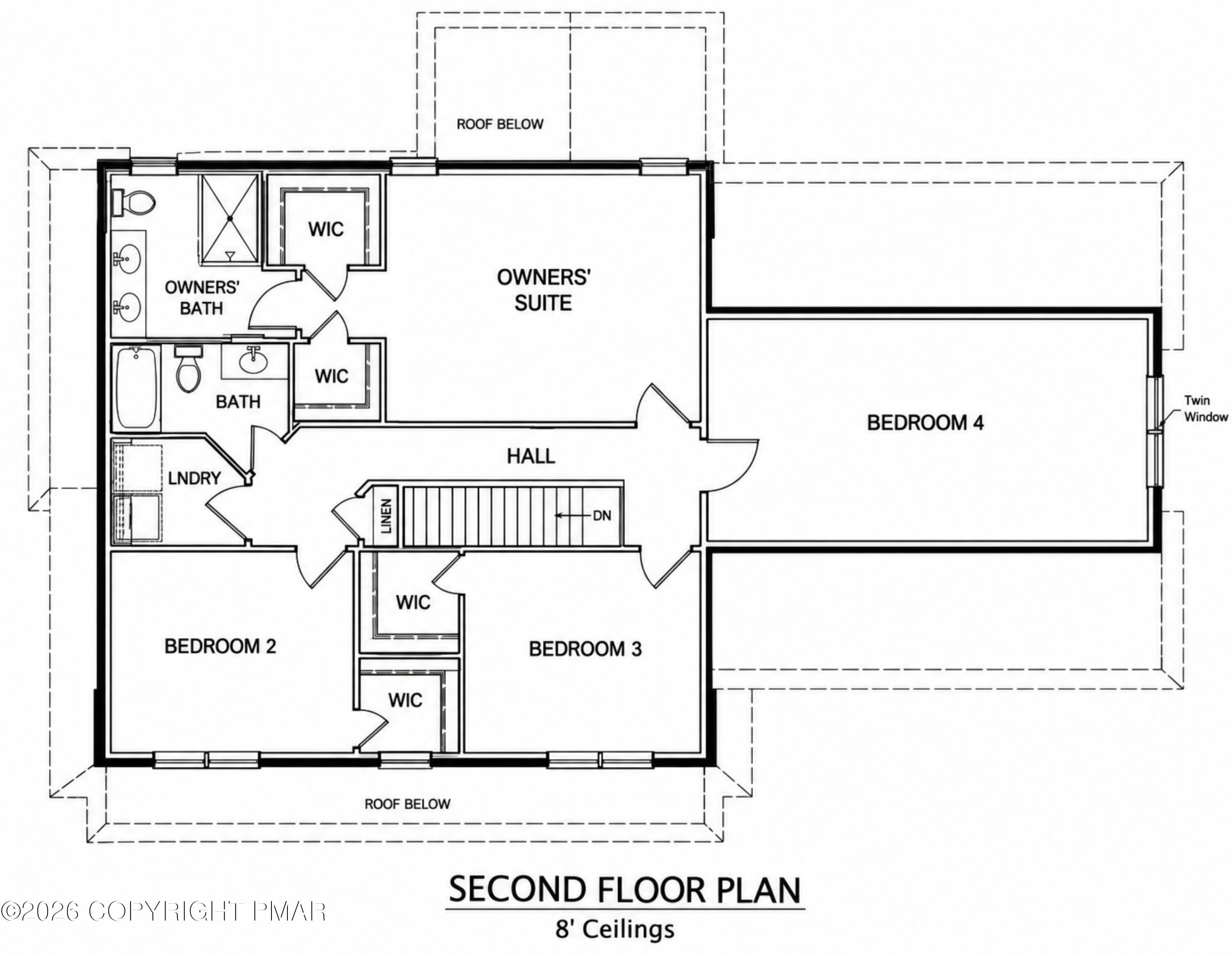 LOT-1-Second-Floor-Plan - Lot 1 H.T.Y. Road, Kunkletown, PA 18058, Kunkletown