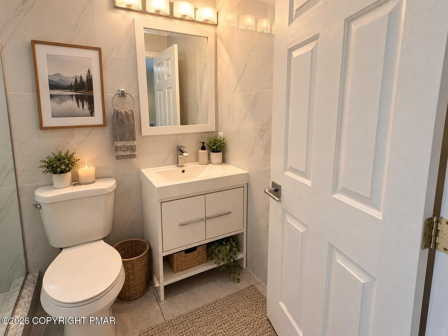 Upper Level Bathroom - 37 Summit Wind Drive, Lake Harmony, PA 18624, Lake Harmony