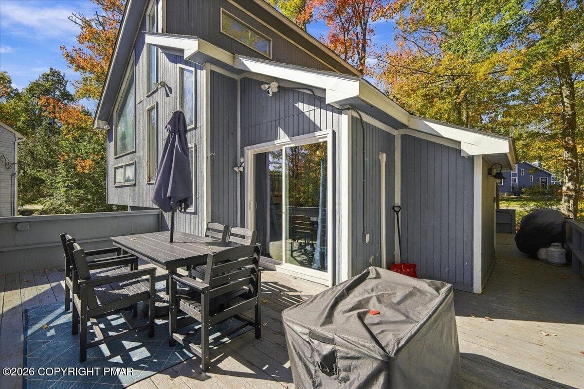 Back Deck - 6125 Boardwalk Drive, Tobyhanna, PA 18466, Tobyhanna