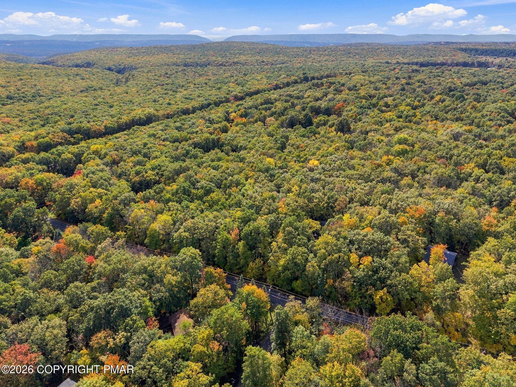 Aerial View - 22 White Birch Drive, Jim Thorpe, PA 18229, Jim Thorpe