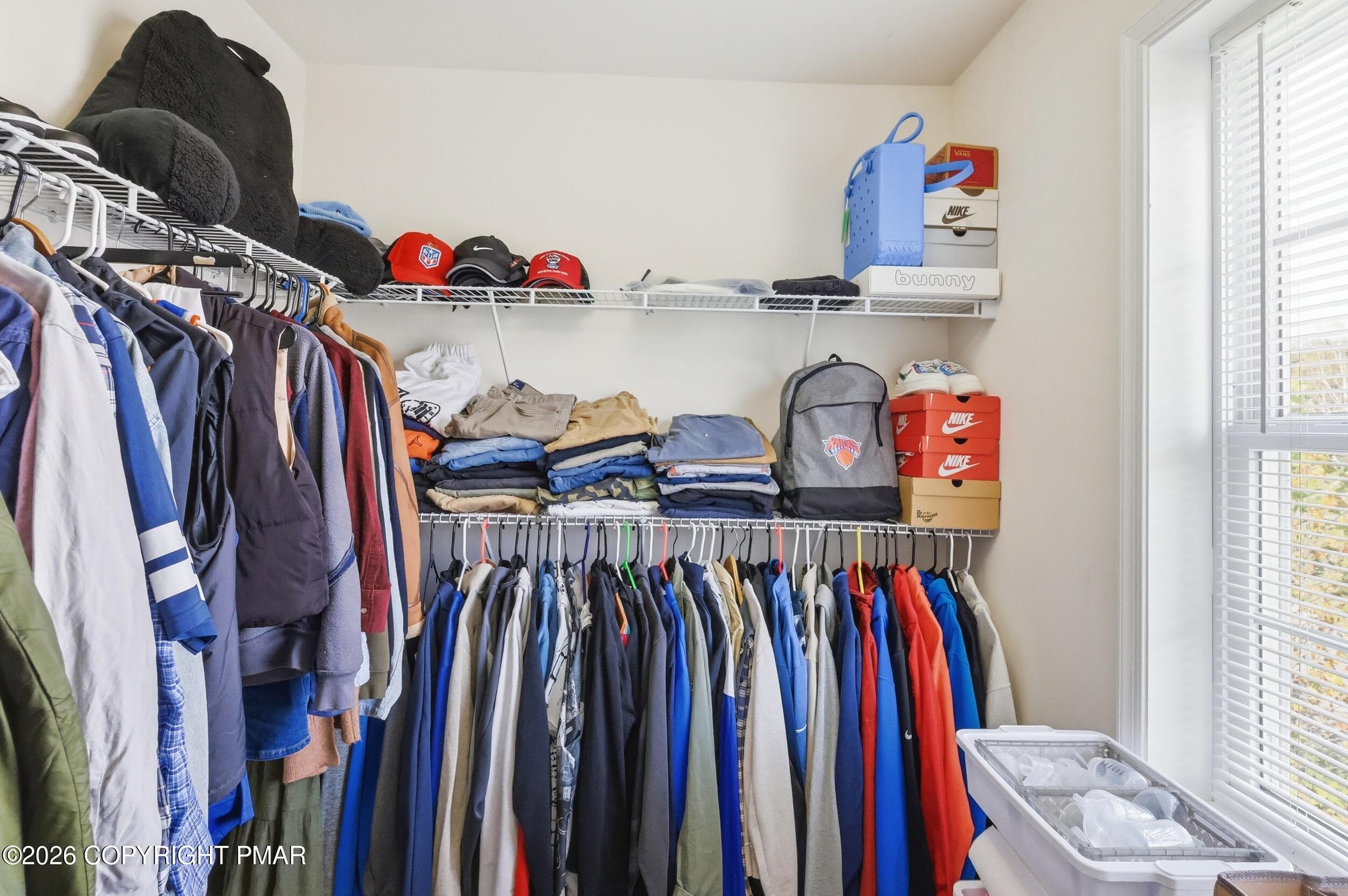 primary bedroom walk in closet - 135 American Way, East Stroudsburg, PA 18301, East Stroudsburg