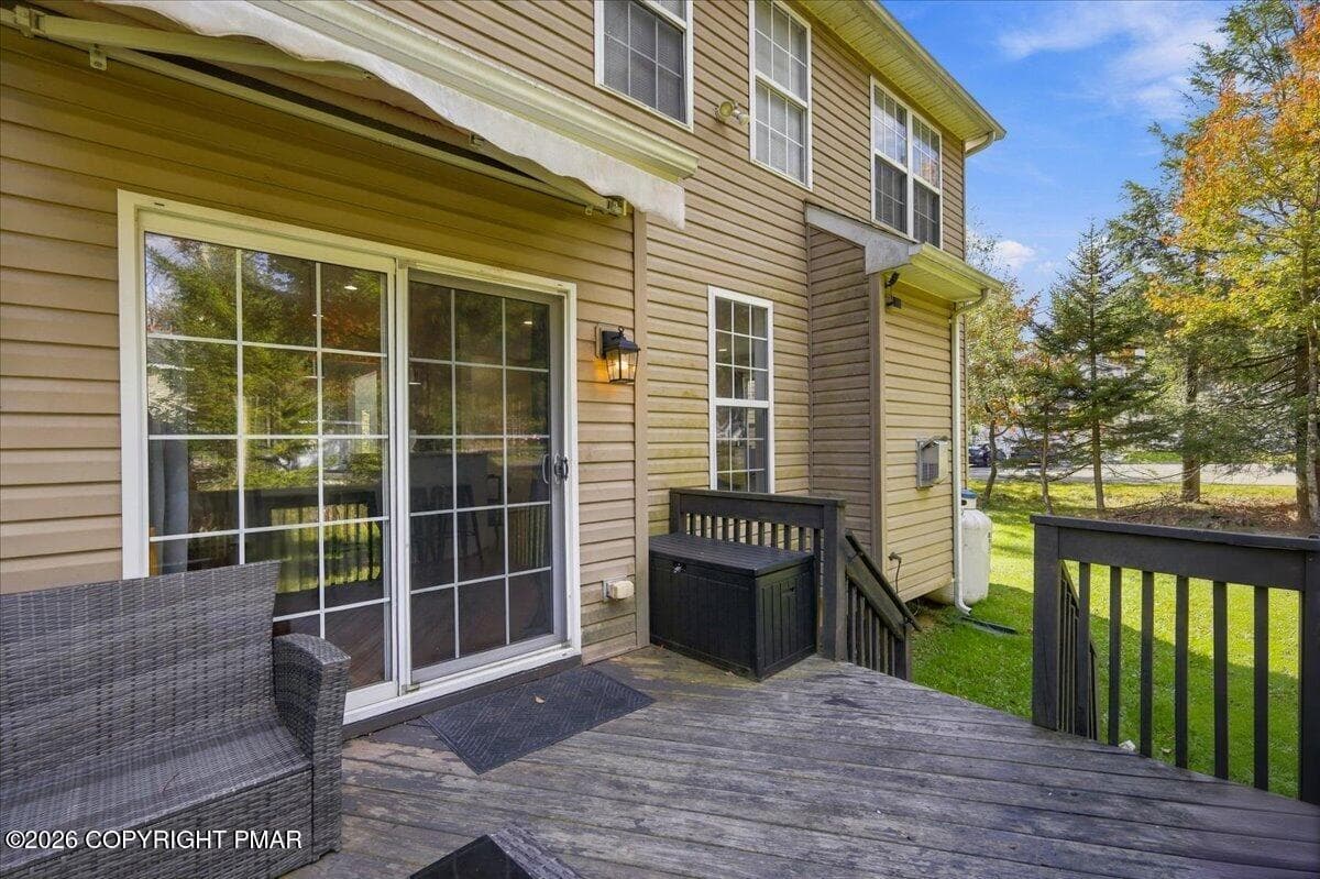 Back Deck - 102 Remington Lane, Pocono Summit, PA 18346, Pocono Summit