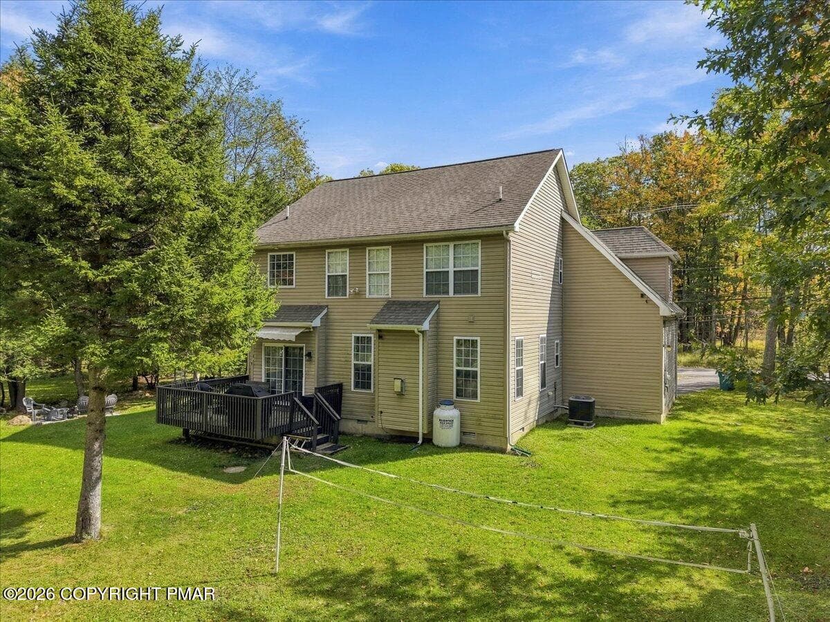 Back of Home - 102 Remington Lane, Pocono Summit, PA 18346, Pocono Summit