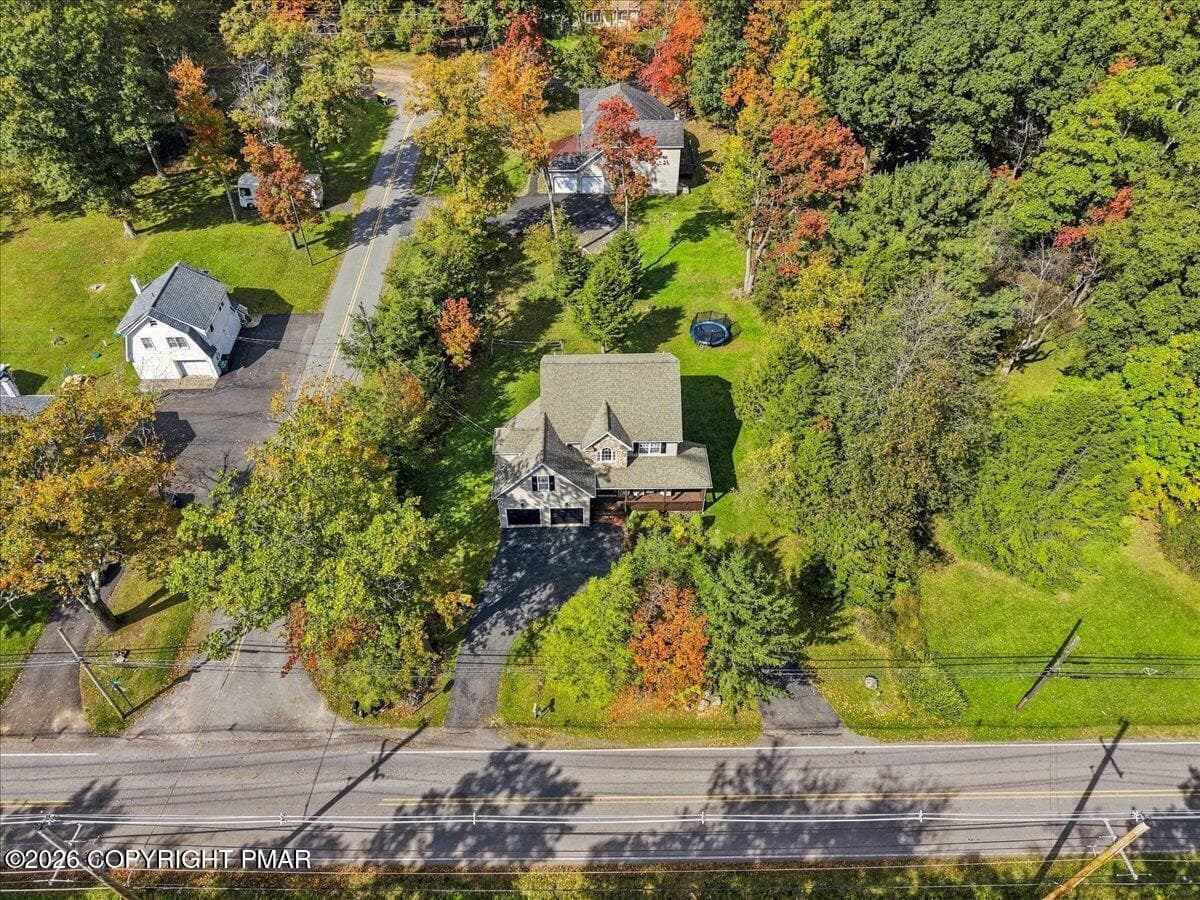 Aerial Home View - 102 Remington Lane, Pocono Summit, PA 18346, Pocono Summit