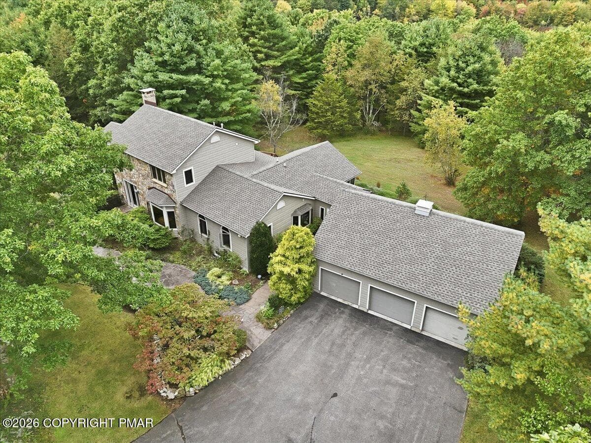 Aerial View - 441 Emery Road, Dingmans Ferry, PA 18328, Dingmans Ferry
