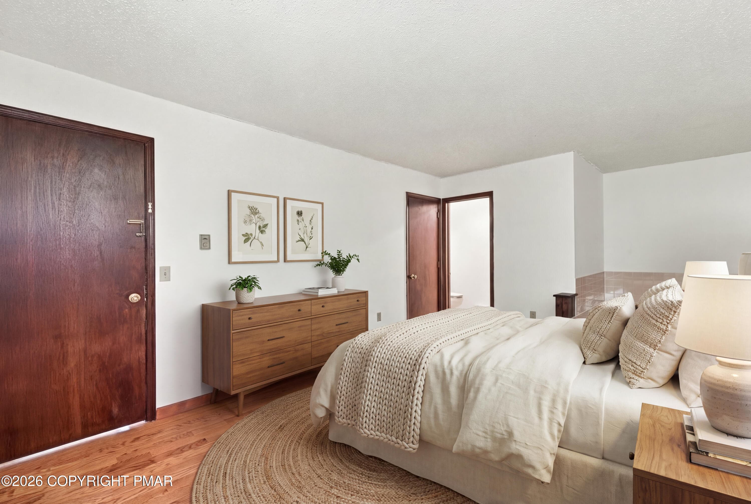 03-Virtually Staged_Primary Bed - 1016 Kilmer Road, Tobyhanna, PA 18466, Tobyhanna