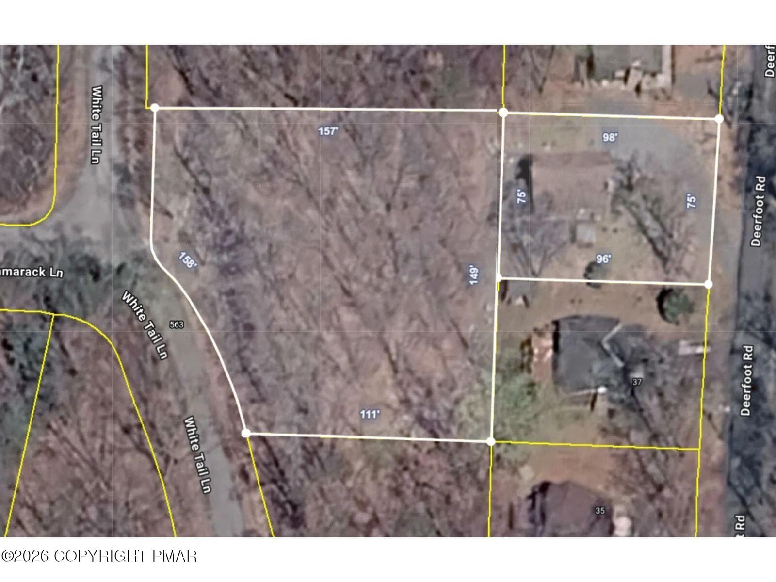 Parcel Map 2 - 41 Deerfoot Road, Lake Ariel, PA 18436, Lake Ariel