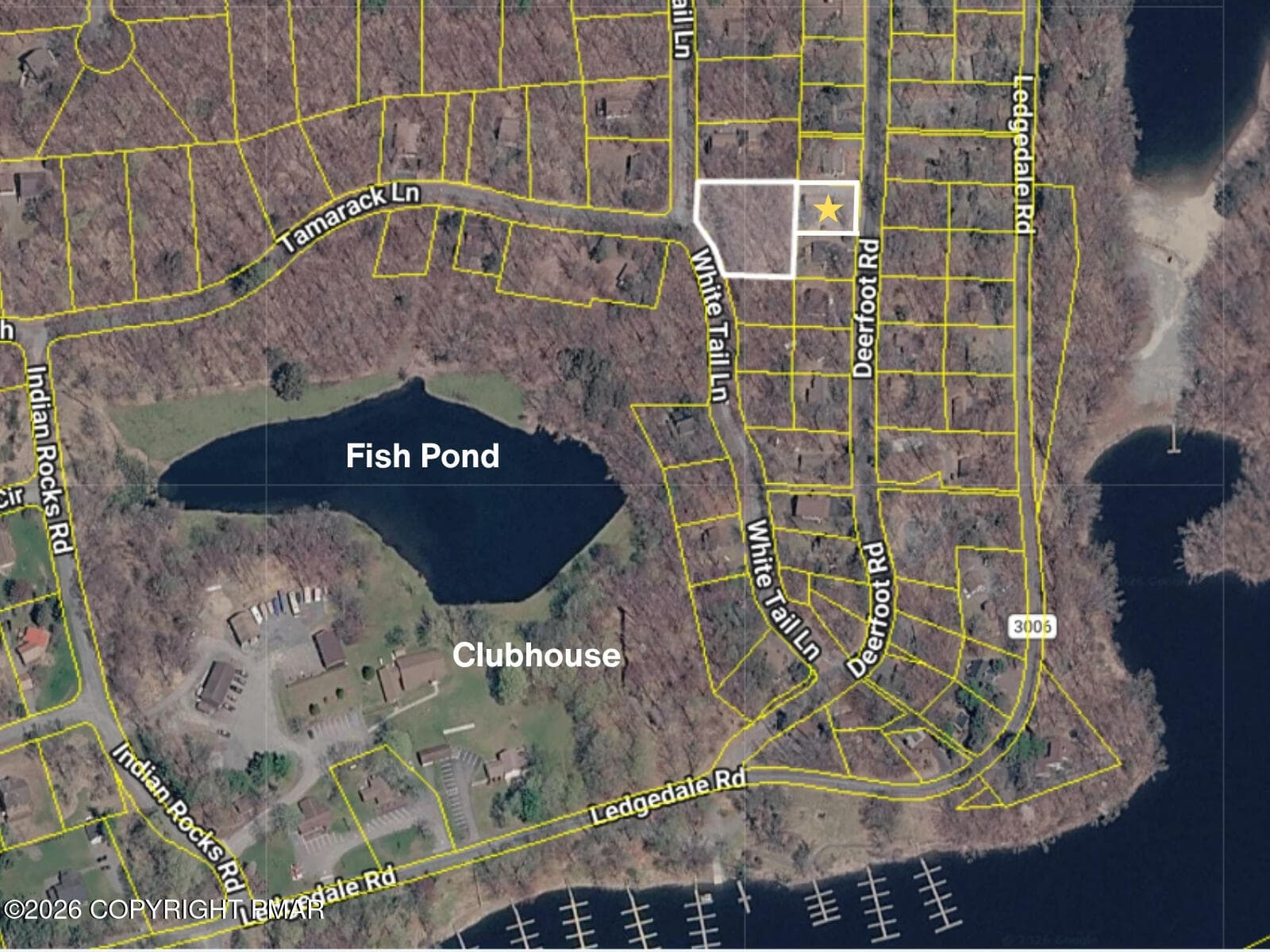 Parcel Map 1 - 41 Deerfoot Road, Lake Ariel, PA 18436, Lake Ariel