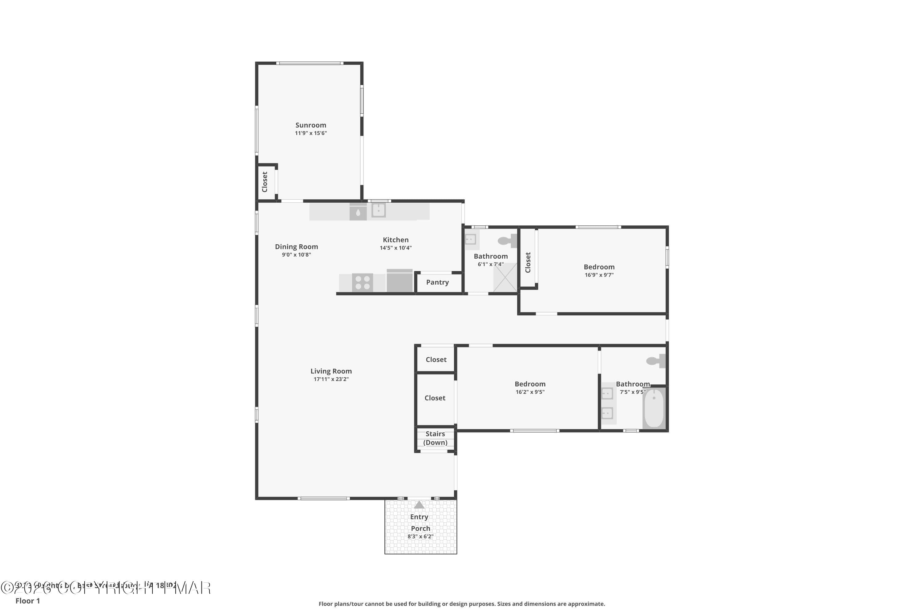 2-floor-1 - 3273 Heights Drive, East Stroudsburg, PA 18302, East Stroudsburg