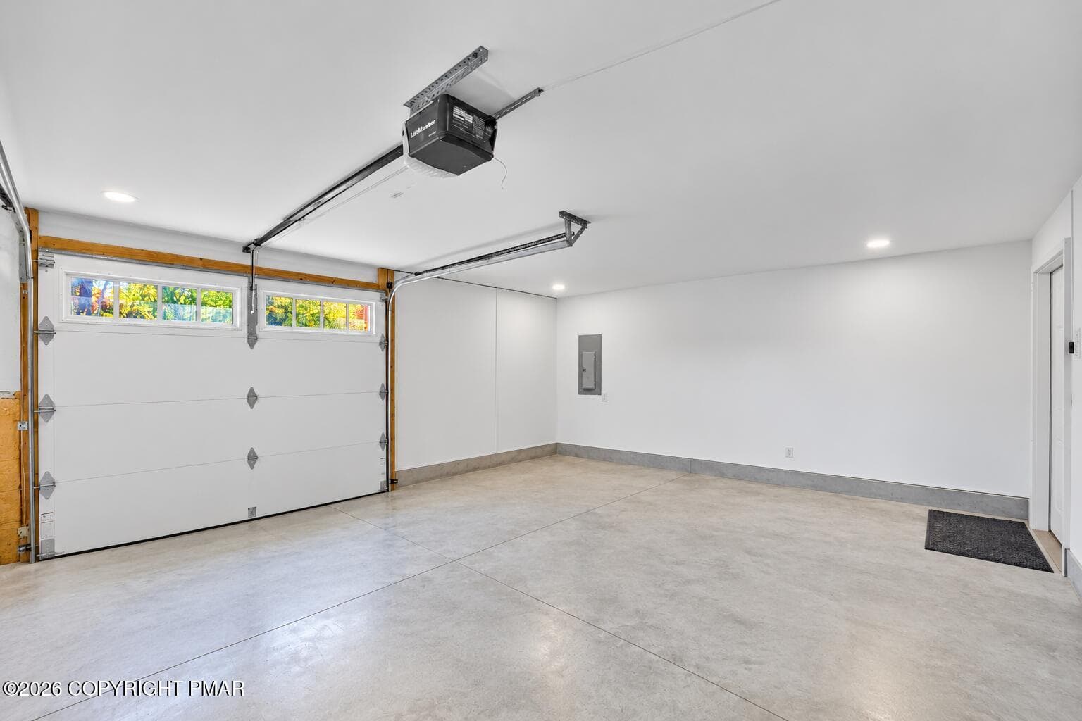 Bright Minimalist Garage Interior - 7669 Lake Shore Drive, Pocono Lake, PA 18347, Pocono Lake
