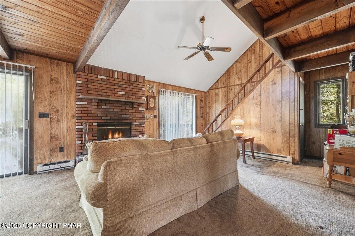 Living Room - 145 Canterbury Road, Bushkill, PA 18324, Bushkill