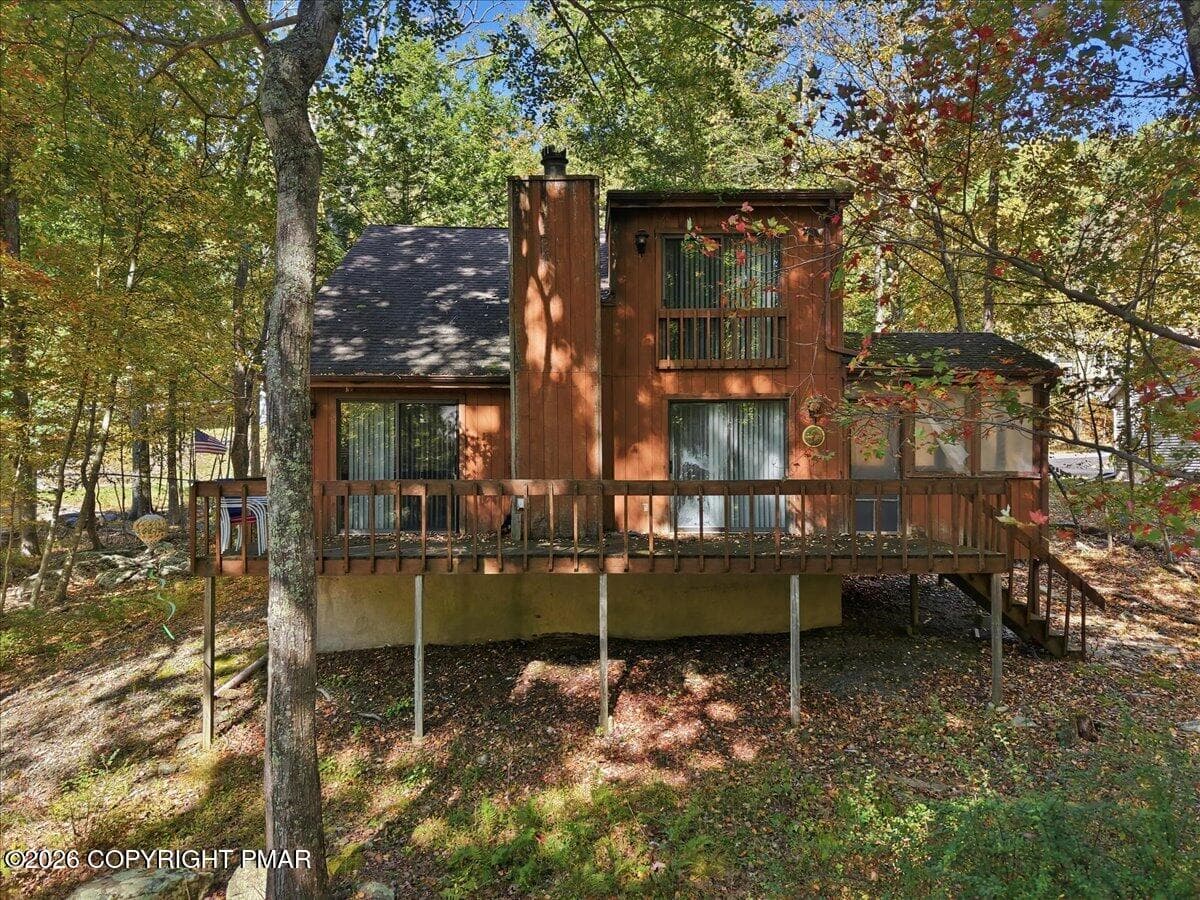 Rear exterior - 145 Canterbury Road, Bushkill, PA 18324, Bushkill