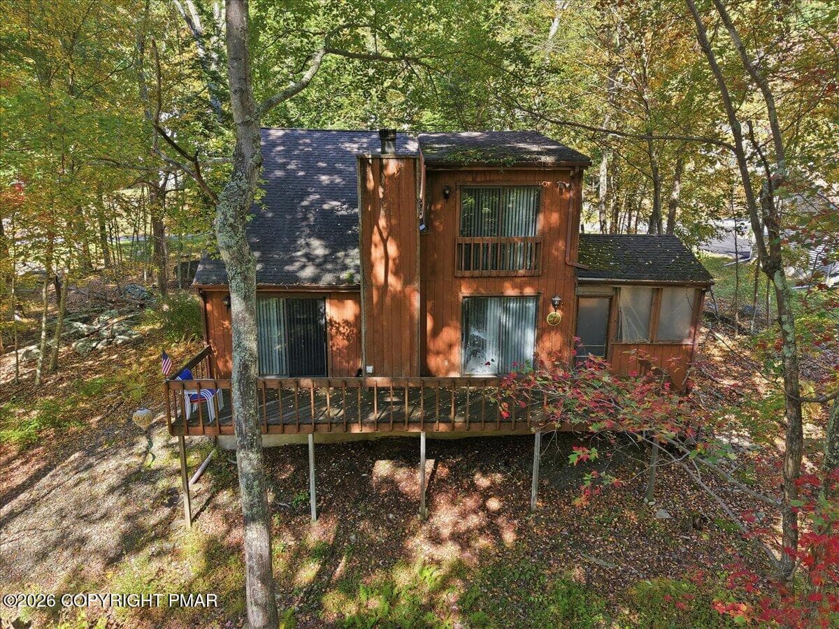 Rear Exterior - 145 Canterbury Road, Bushkill, PA 18324, Bushkill