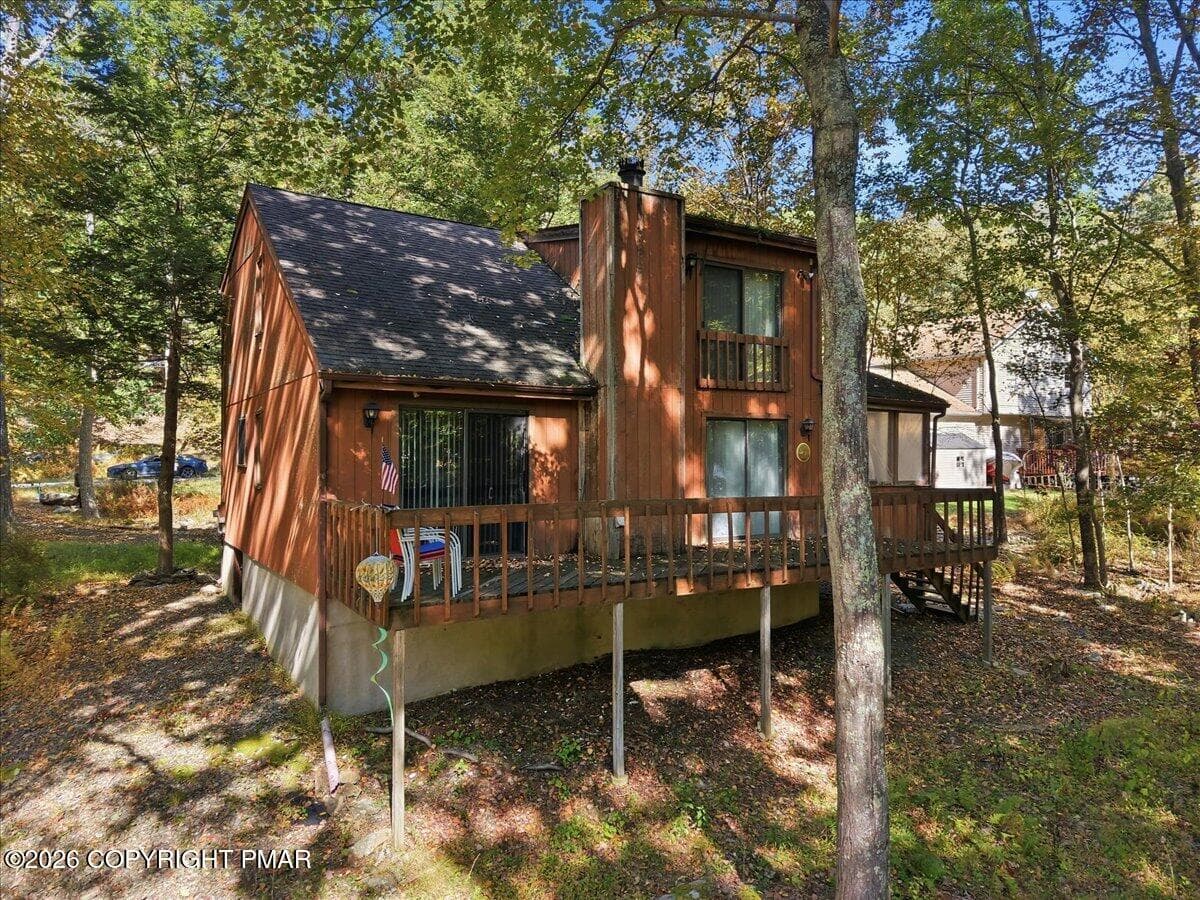Rear Exterior - 145 Canterbury Road, Bushkill, PA 18324, Bushkill