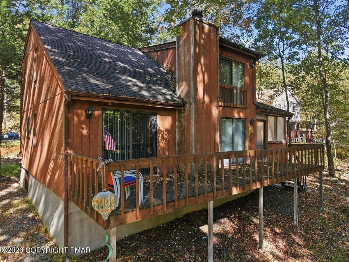 Rear exterior - 145 Canterbury Road, Bushkill, PA 18324, Bushkill