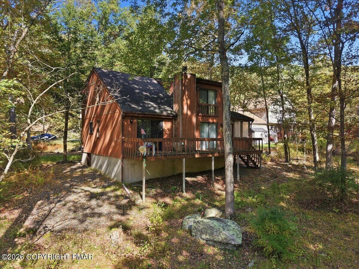 Rear Exterior - 145 Canterbury Road, Bushkill, PA 18324, Bushkill