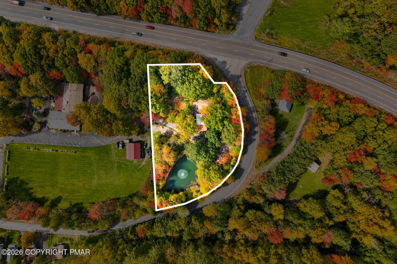 Autumn Roads Overhead-Edit - 364 Freedom Road, Drums, PA 18222, Drums