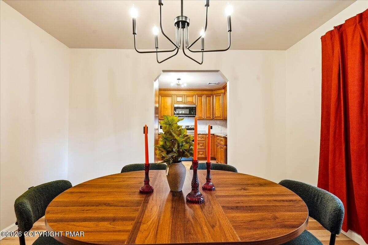 Formal Dining Chandelier - 1070 Country Place Drive, Tobyhanna, PA 18466, Tobyhanna