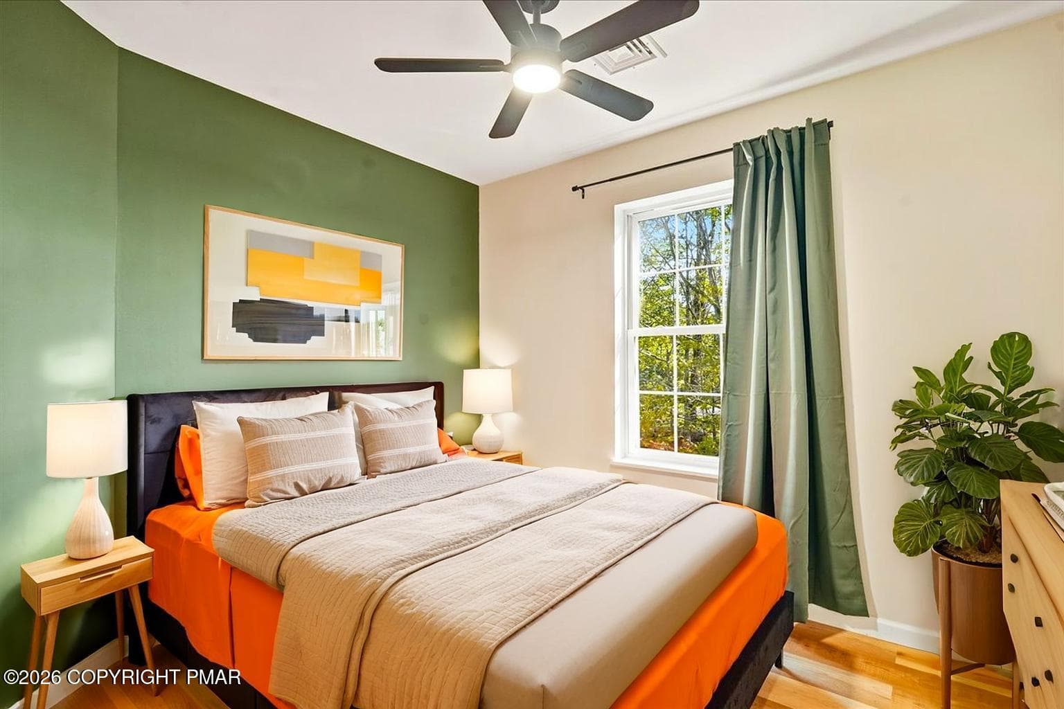 Bedroom 2 Staged - 1070 Country Place Drive, Tobyhanna, PA 18466, Tobyhanna
