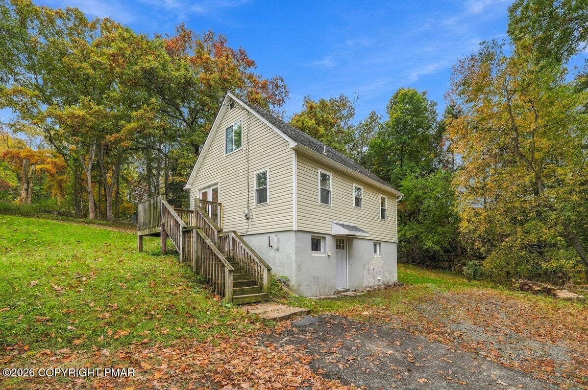 Driveway, Basement Entry - 758 Milford Road, East Stroudsburg, PA 18301, East Stroudsburg