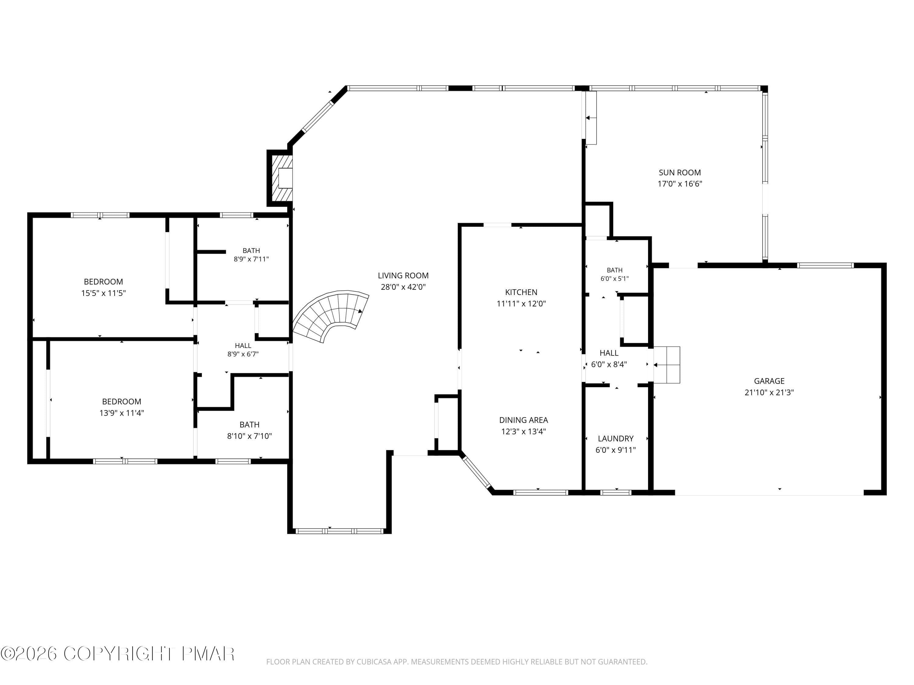Floor Plan 1st Floor - 218 Larch Oval, Tobyhanna, PA 18466, Tobyhanna