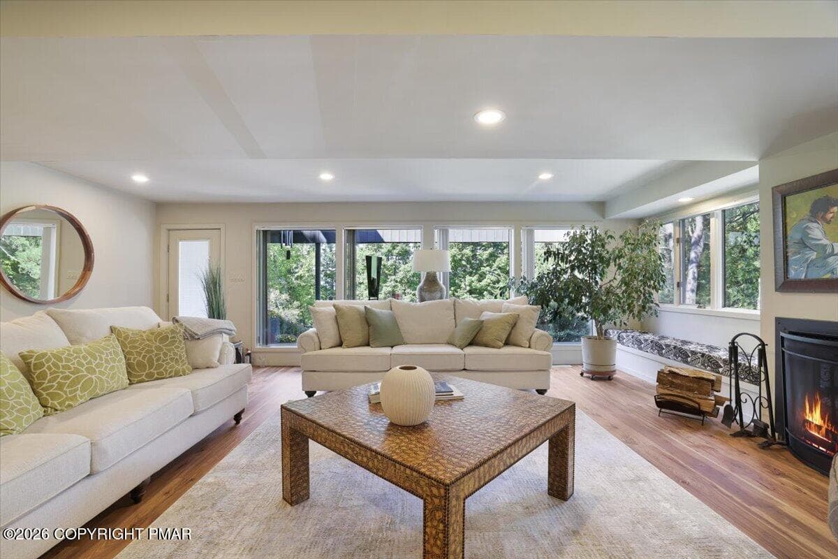 Living Room - 1312 N Abington Road, Waverly Township, PA 18414, Waverly Township