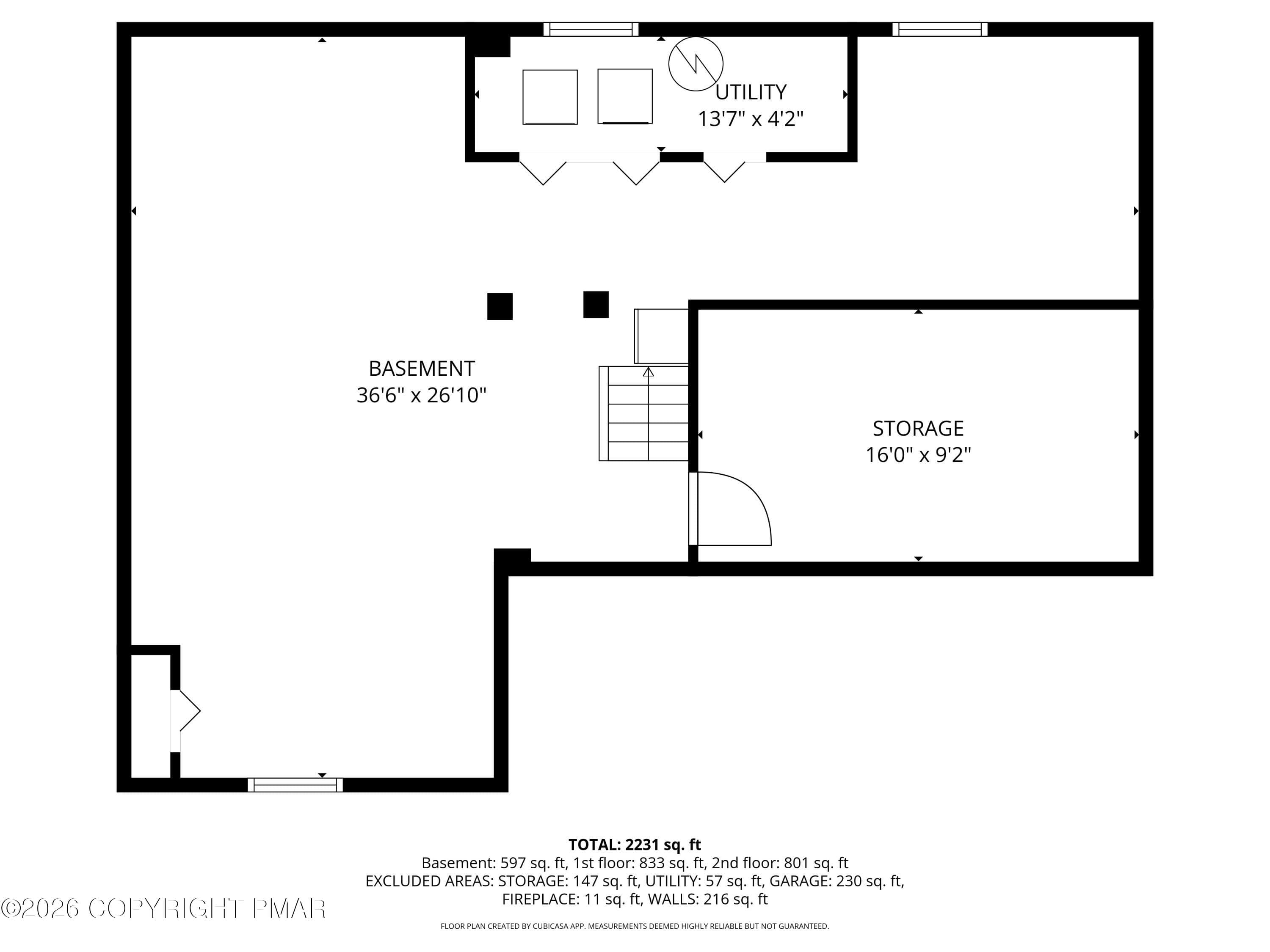Lower Level (Basement) - 2327 Woodcrest Drive, East Stroudsburg, PA 18302, East Stroudsburg