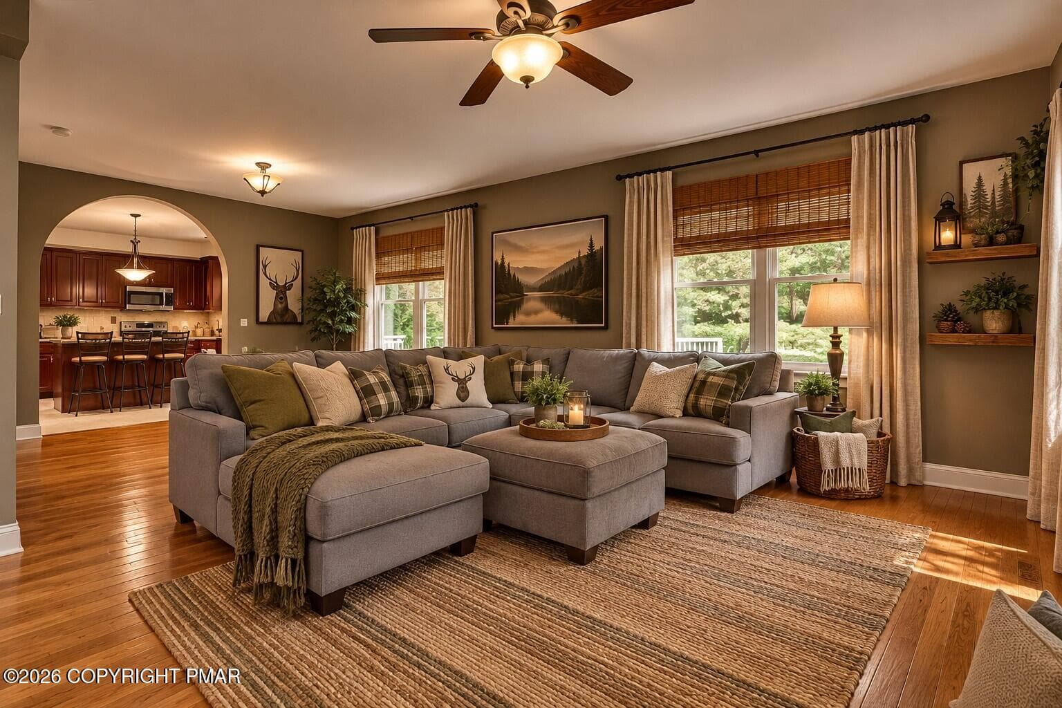 Virtual Staging Wall Pillows Art - 122 Tamarack Trail, Pocono Summit, PA 18346