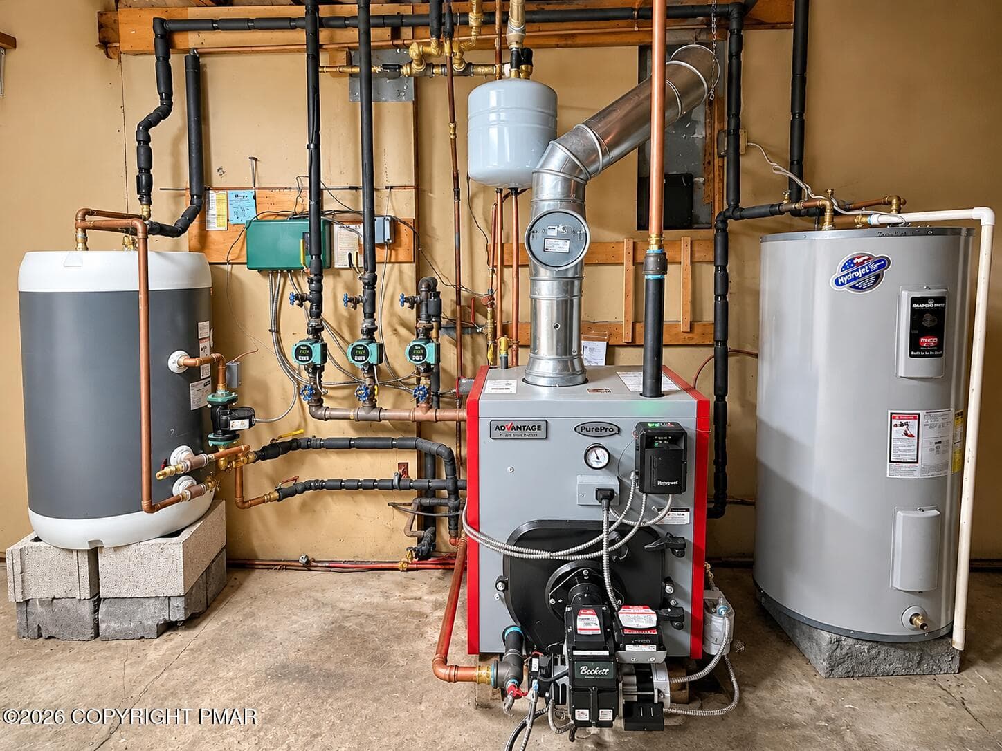 Basement Boiler and Plumbing System - 222 Lily Street, Saylorsburg, PA 18353, Saylorsburg
