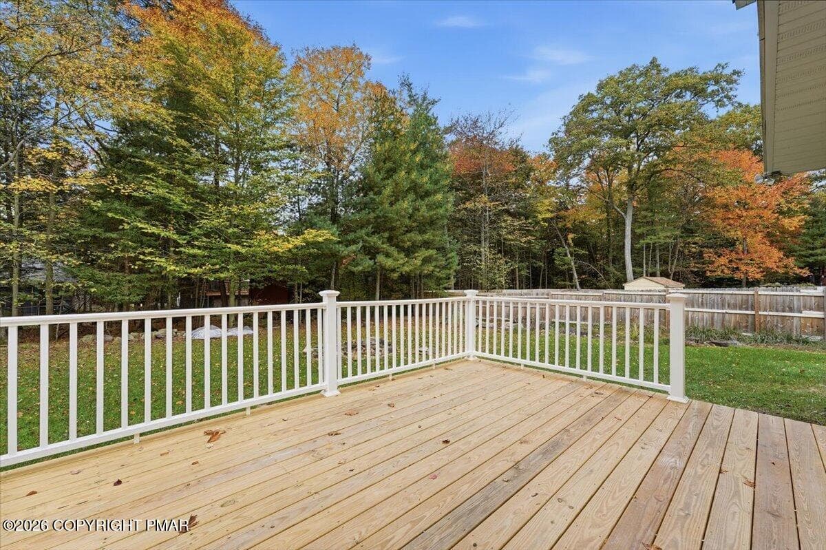 DECK - 1131 Thunder Drive, Pocono Summit, PA 18346