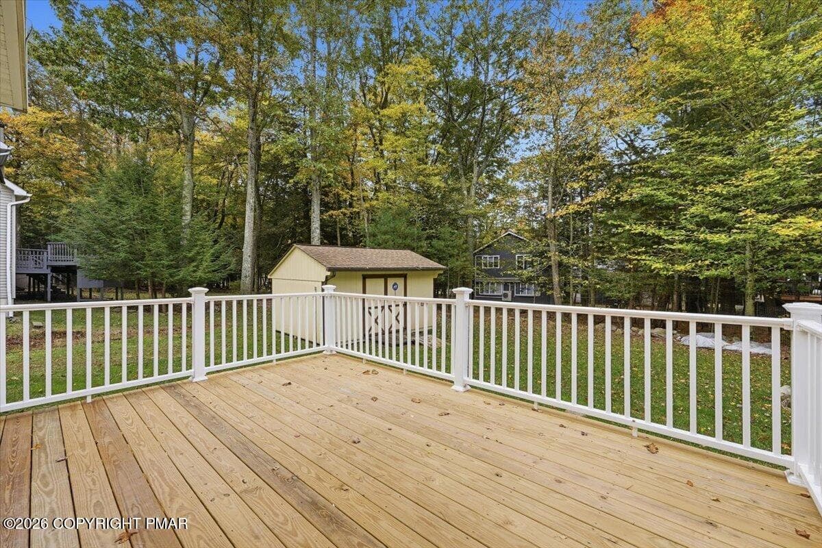 DECK - 1131 Thunder Drive, Pocono Summit, PA 18346