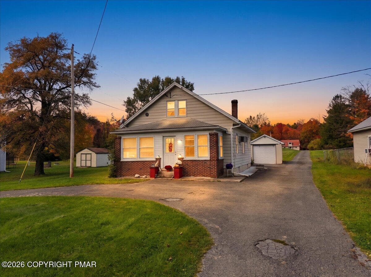Twilight Shot - 1079 Interchange Road, 1083 Rear Property, Gilbert, PA 18331, Gilbert