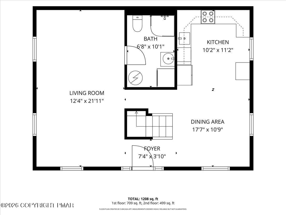 002-Floorplan - 1079 Interchange Road, 1083 Rear Property, Gilbert, PA 18331, Gilbert