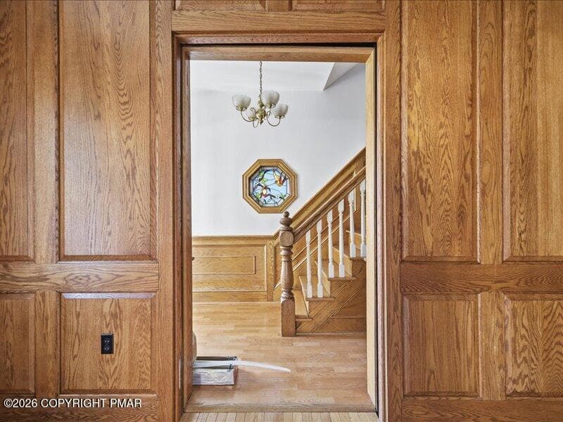 Custom Oak Panel Walls - 114 Analomink Street, East Stroudsburg, PA 18301, East Stroudsburg