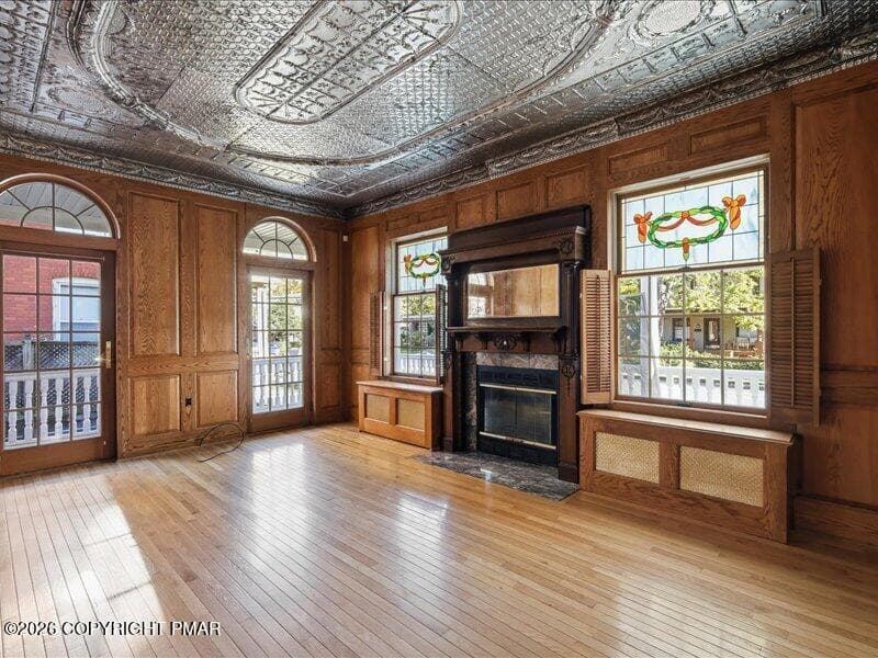 Custom Oak Panel Walls - 114 Analomink Street, East Stroudsburg, PA 18301, East Stroudsburg