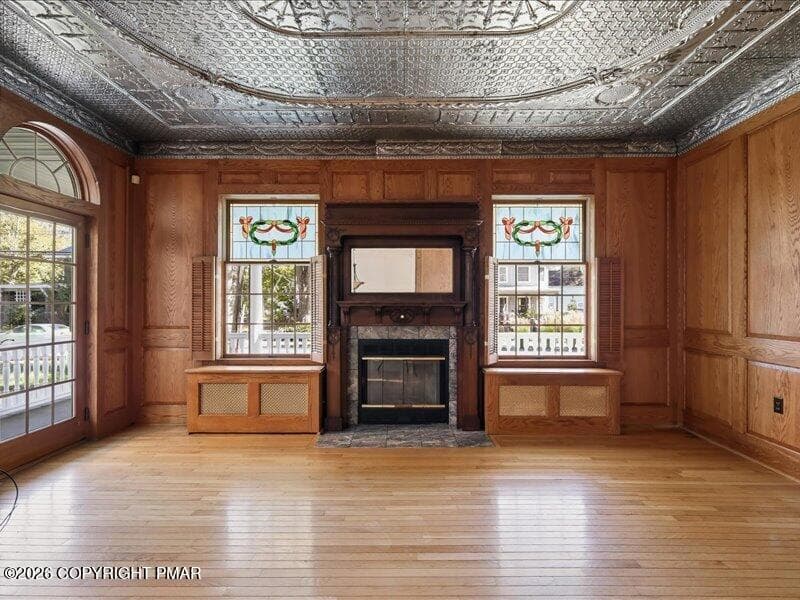 Custom Oak Panel Walls - 114 Analomink Street, East Stroudsburg, PA 18301, East Stroudsburg