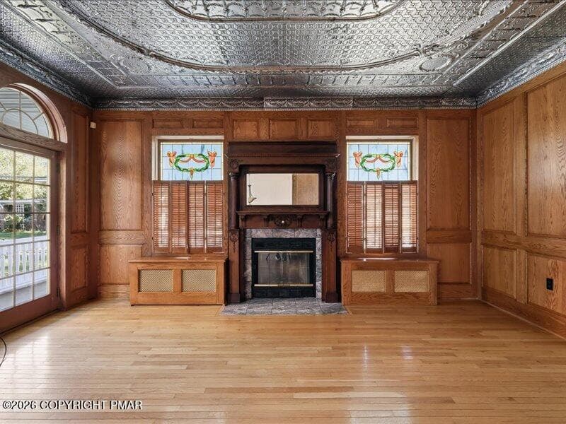Custom Oak Panel Walls - 114 Analomink Street, East Stroudsburg, PA 18301, East Stroudsburg