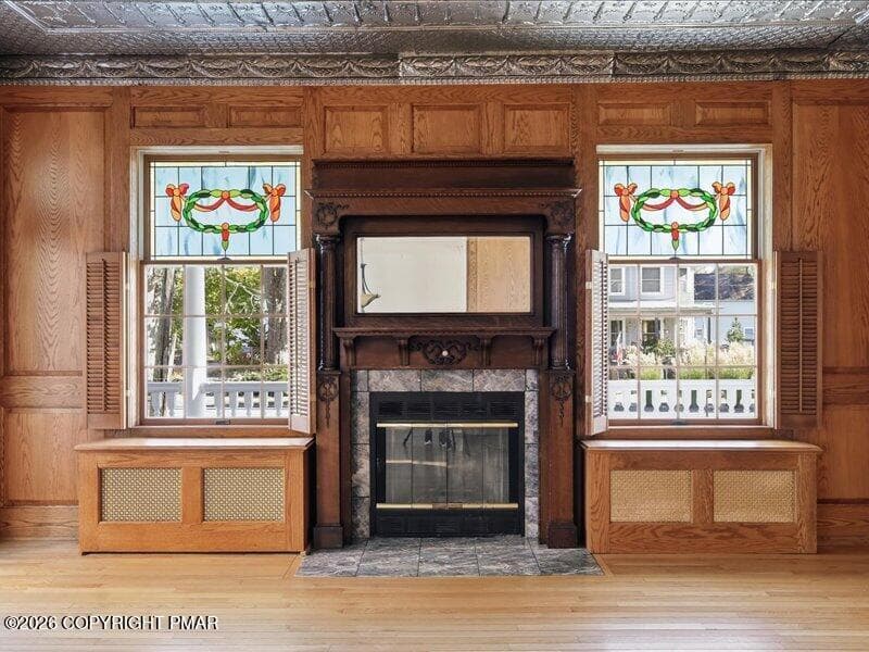 Custom Oak Panel Walls - 114 Analomink Street, East Stroudsburg, PA 18301, East Stroudsburg