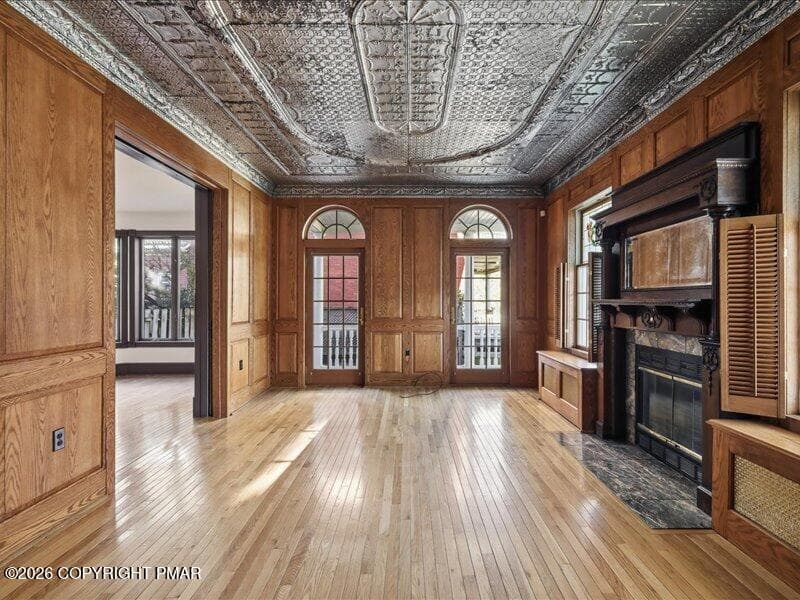 Custom Oak Panel Walls - 114 Analomink Street, East Stroudsburg, PA 18301, East Stroudsburg