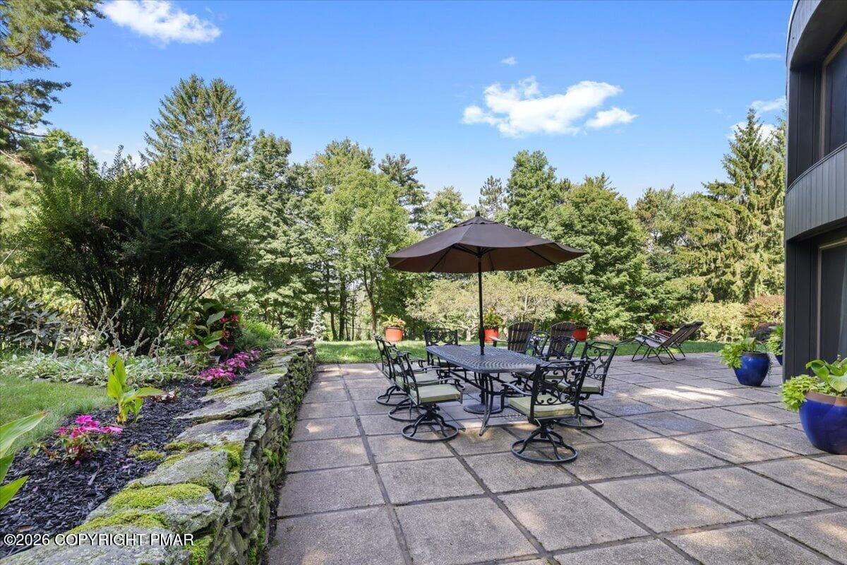 Patio - 1312 N Abington Road, Waverly Township, PA 18414, Waverly Township