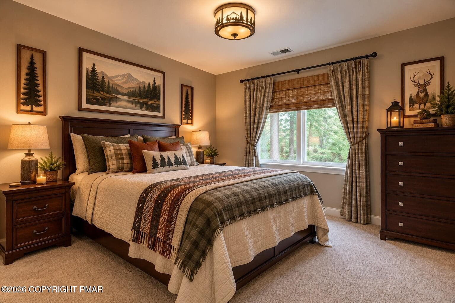 Virtual Staged BR 2 - 122 Tamarack Trail, Pocono Summit, PA 18346