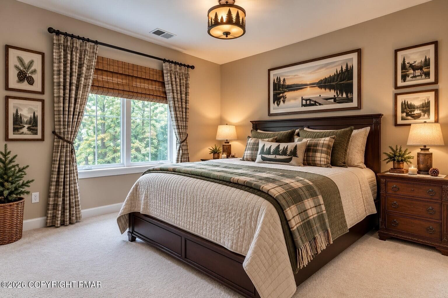 Virtual Staged BR 3 - 122 Tamarack Trail, Pocono Summit, PA 18346