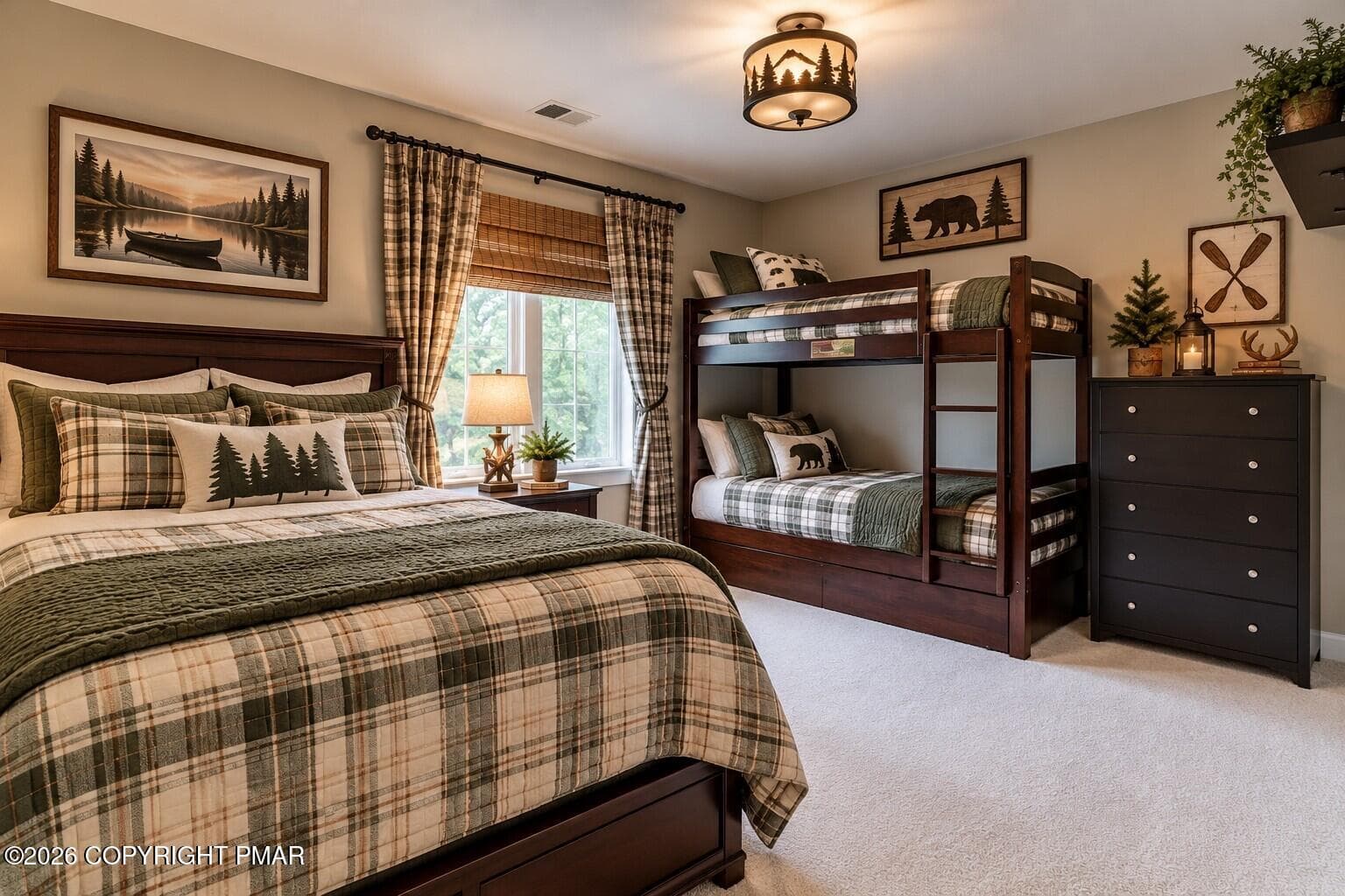Virtual Staged BR 4 - 122 Tamarack Trail, Pocono Summit, PA 18346