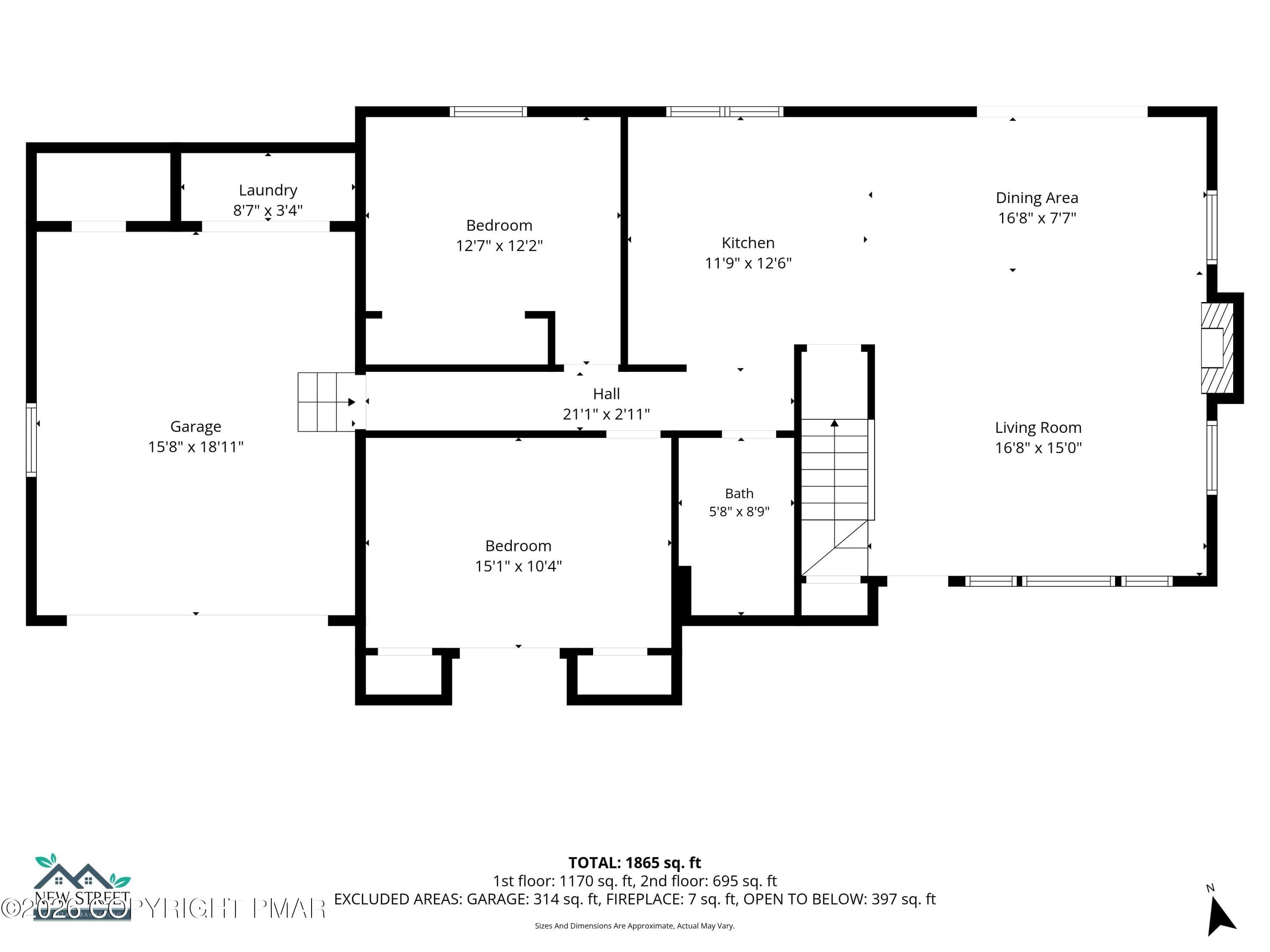 First Floor - 3103 Evergreen Circle, Tobyhanna, PA 18466, Tobyhanna