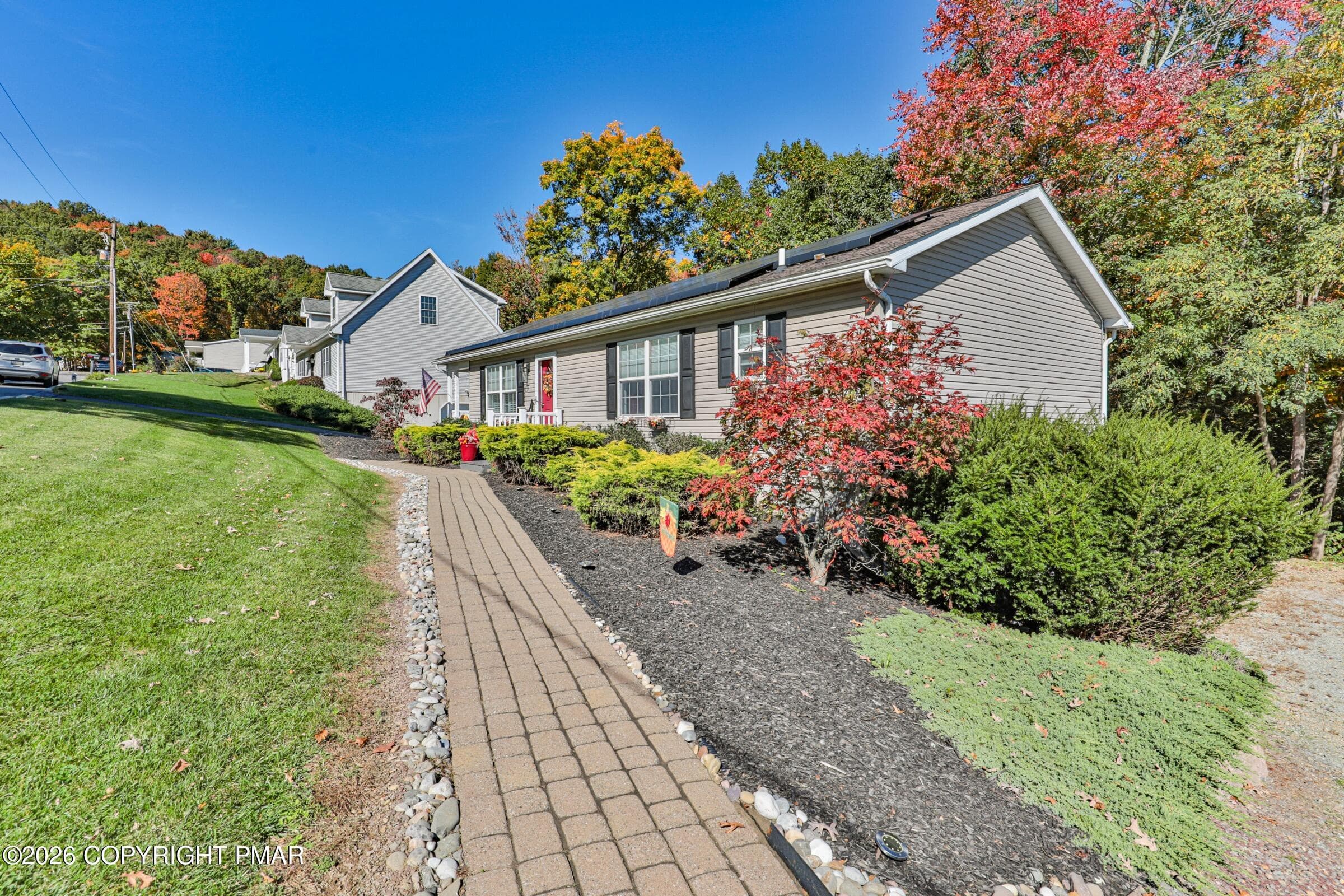Walkway to home - 398 Center Road, Lehighton, PA 18235