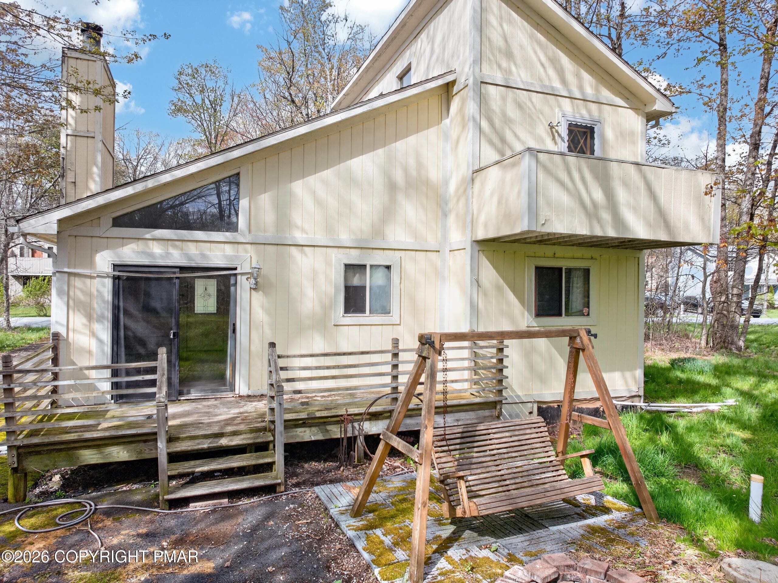 Back Deck Area - 3152 Hamlet Drive, Tobyhanna, PA 18466