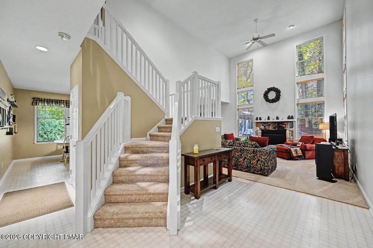 Stairway - 127 Halfmoon Road, Pocono Pines, PA 18350