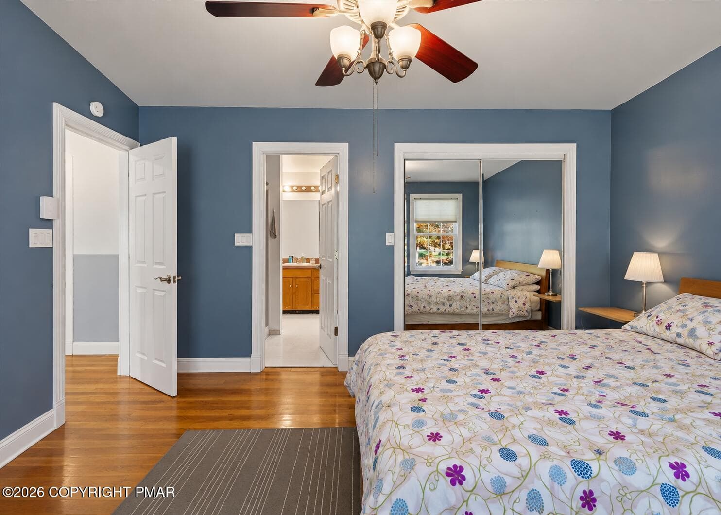 Tidy Blue-Gray Bedroom Retreat-2 - 226 Squirrelwood Court, Effort, PA 18330
