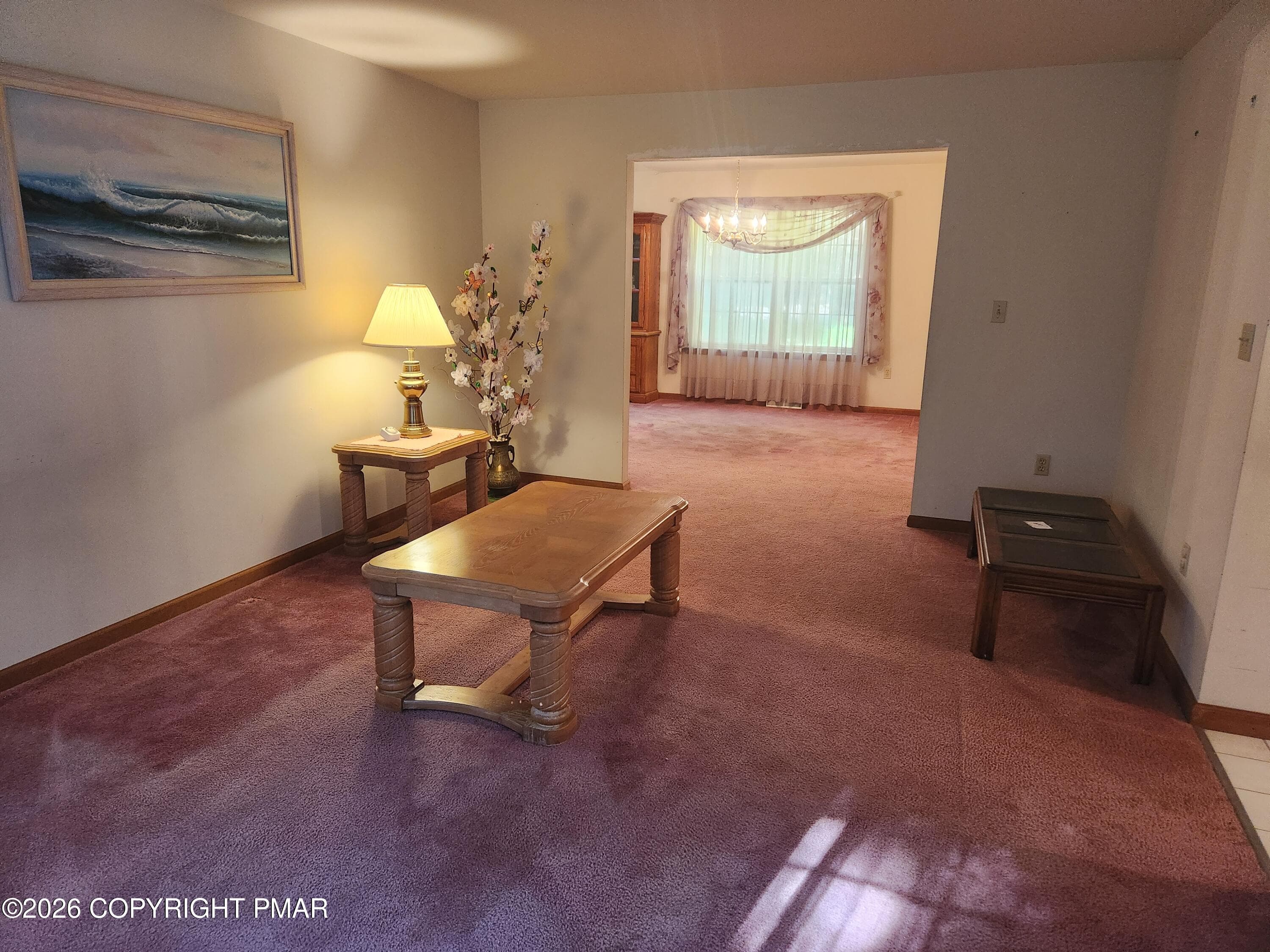Living/dining - 296 Harvest Hill Drive, Effort, PA 18330